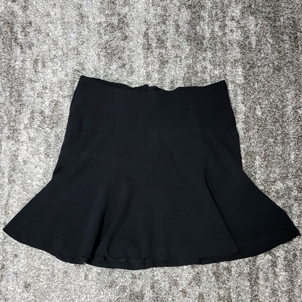 The Limited Black A-Line mini skirt